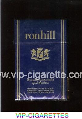 Ronhill cigarettes blue hard box