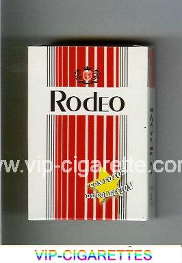Rodeo cigarettes white and red hard box
