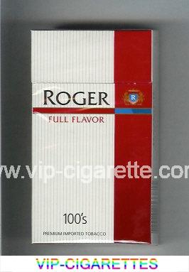 Roger Full Flavor 100s cigarettes hard box
