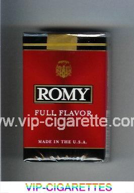 Romy Full Flavor cigarettes soft box