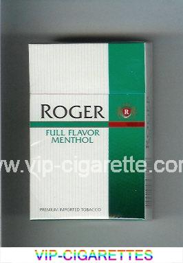 Roger Full Flavor Menthol cigarettes hard box