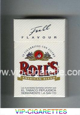 Roll's Full Flavour American Blend cigarettes hard box