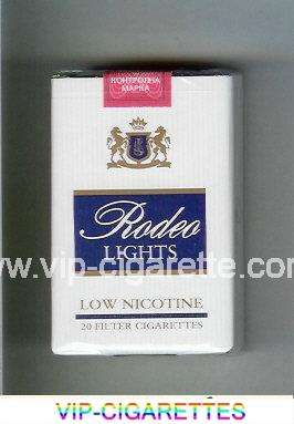 Rodeo Lights cigarettes soft box