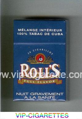 Roll's Full Flavor cigarettes hard box