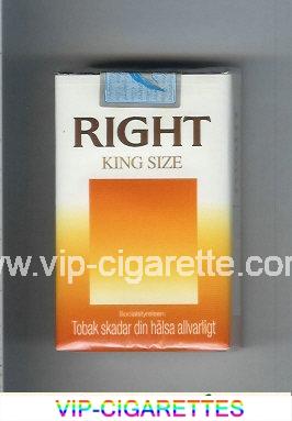 Right cigarettes soft box