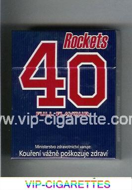 Rockets 40 Full Flavour cigarettes hard box