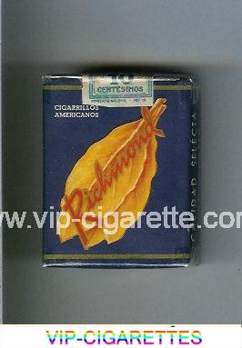 Richmond Cigarillos Americanos cigarettes black and yellow soft box