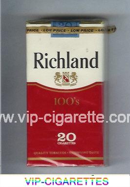 Richland 100s cigarettes soft box