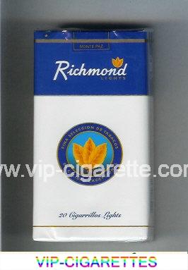Richmond Lights 100s cigarettes soft box