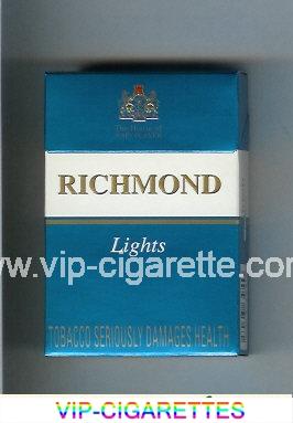 Richmond Lights cigarettes hard box