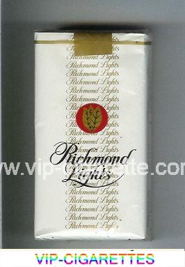 Richmond Lights 100s cigarettes white soft box