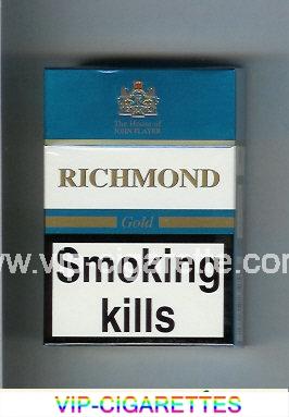 Richmond Gold cigarettes hard box