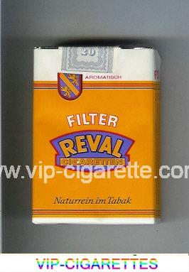 Reval Filter Cigaretten Naturrein im Tabak cigarettes soft box