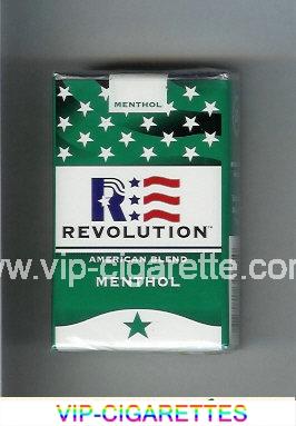 Revolution Menthol American Blend cigarettes soft box