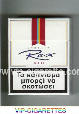 Rex Karelia Red 25 cigarettes hard box