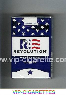 Revolution Lights American Blend cigarettes soft box