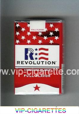 Revolution Full Flavor American Blend cigarettes soft box