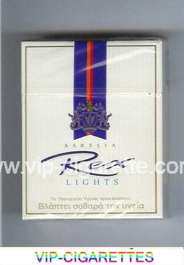 Rex Karelia Lights 25 cigarettes hard box