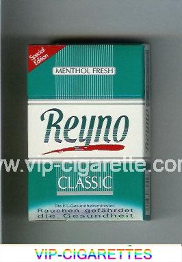 Reyno Classic Menthol Fresh cigarettes hard box