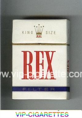 Rex Filter cigarettes hard box