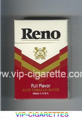 Reno Full Flavor cigarettes hard box