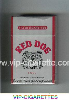 Red Dog Full cigarettes silver hard box