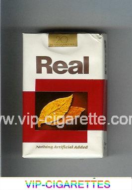 Real Nothing Artificial Added Filters cigarettes soft box