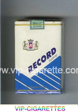 Record Suave cigarettes soft box