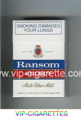 Ransom Select Multi Filter Mild cigarettes hard box