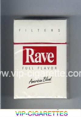 Rave Full Flavor Filters American Blend cigarettes hard box