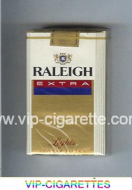 Raleigh Extra Lights cigarettes soft box