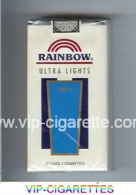 Rainbow Ultra Lights 100s cigarettes soft box