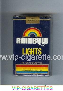 Rainbow Brand Lights cigarettes soft box