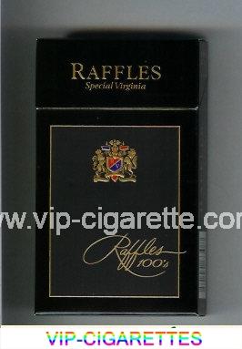 Raffles Special Virginia 100s black cigarettes hard box