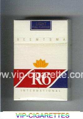 R6 Reemtsma International Light Full Flavour cigarettes hard box