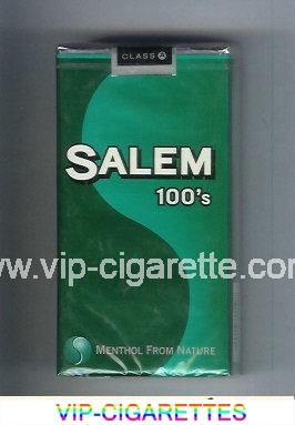 Salem with S 100s cigarettes soft box