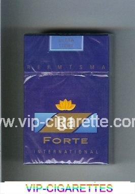 R1 Reemtsma Forte International Ultra Light cigarettes hard box