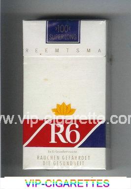 R6 Reemtsma 100s cigarettes hard box