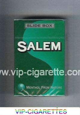 Salem with S cigarettes hard box