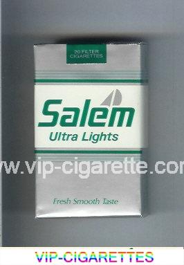 Salem Ultra Lights with yacht cigarettes soft box