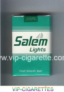 Salem Lights with yacht cigarettes soft box