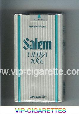 Salem Ultra 100s Menthol Fresh cigarettes soft box