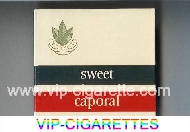 Sweet Caporal wide flat hard box Cigarettes