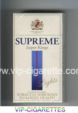 Supreme Lights Super Kings 100s Cigarettes hard box