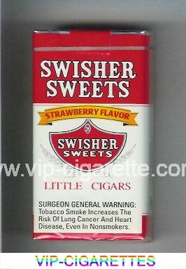 Swisher Sweets Strawberry Flavor 100s Little Cigars Cigarettes soft box