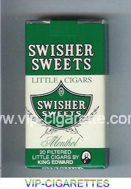 Swisher Sweets Menthol 100s Little Cigars Cigarettes soft box