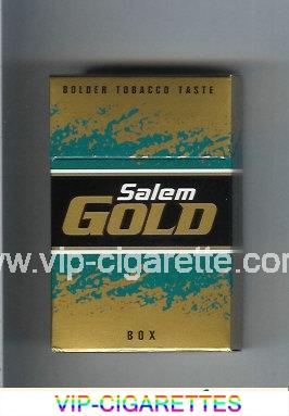 Salem Gold cigarettes hard box