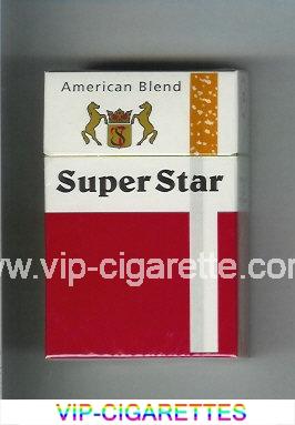 Super Star American Blend Cigarettes hard box