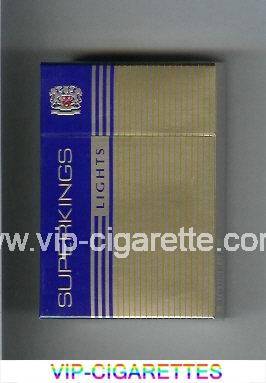 Superkings Lights Cigarettes hard box