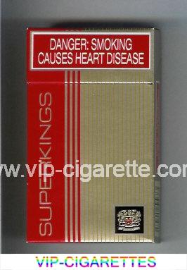 Superkings gold and red 100s Cigarettes hard box